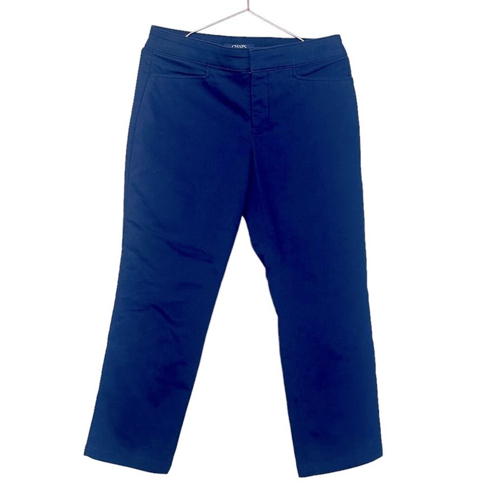 Chaps blue dress pants size 8
